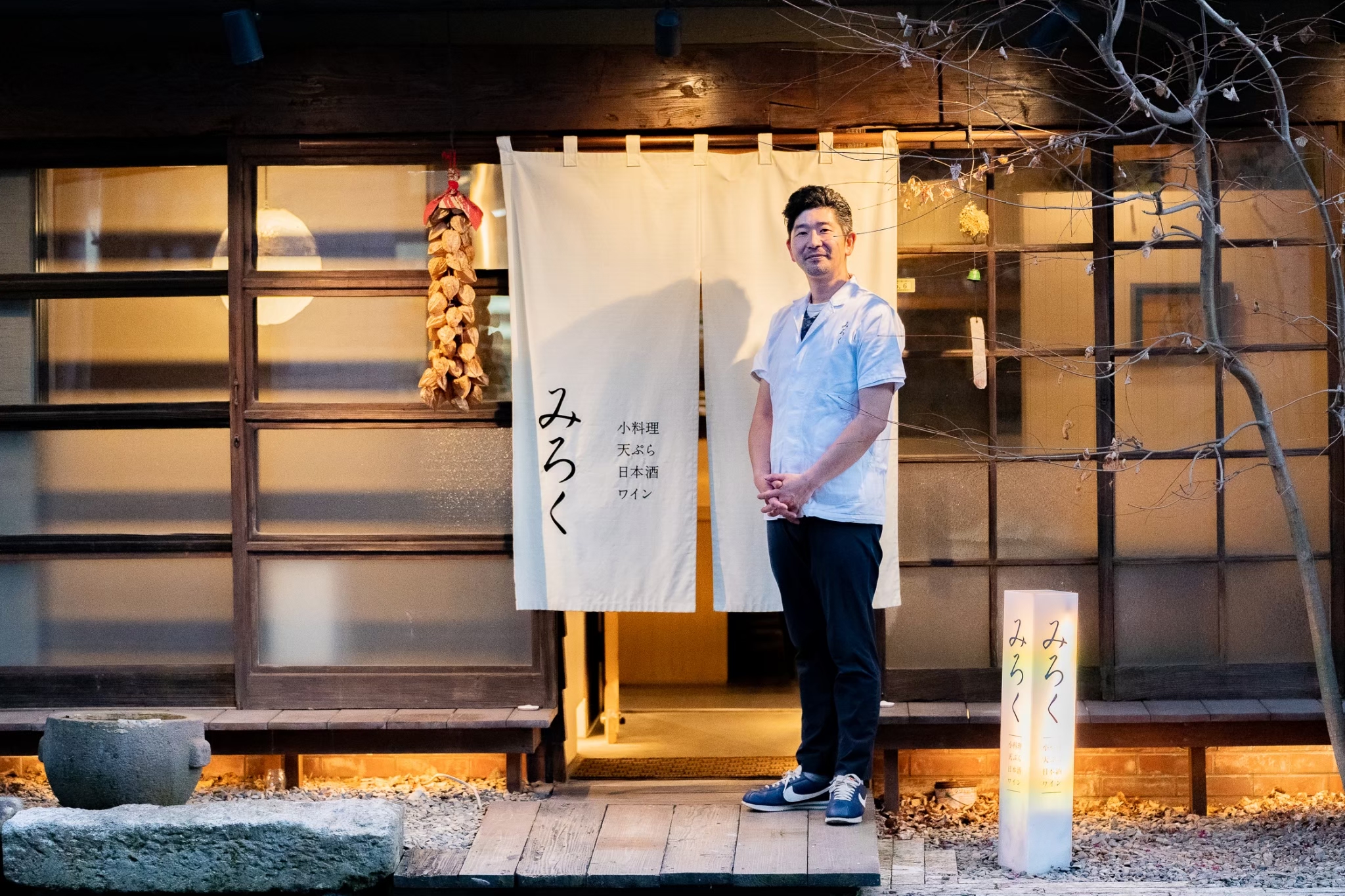 オーナーの自画像